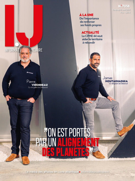 Couverture Magazine Informateur Judiciaire pour l'article sur Pierre Visonneau et James Moutaouadhia