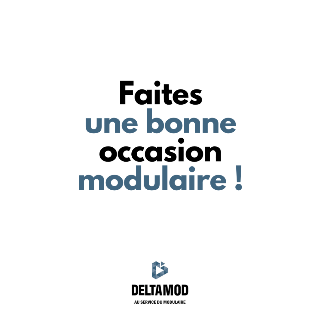 acheter un bâtiment modulaire d'occasion