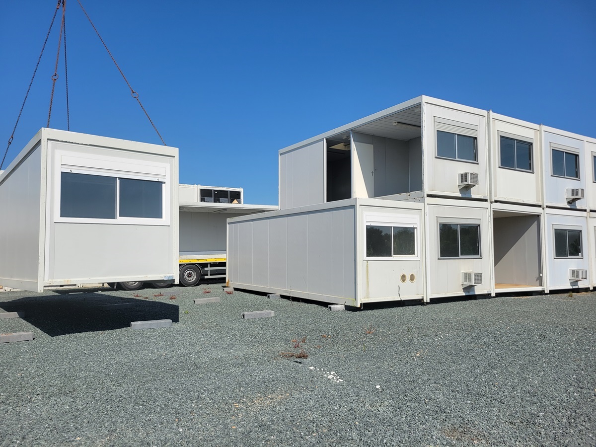 livraison des nouveaux bâtiments modulaires d'occasion sur notre parc modulaire